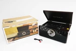 Victrola Bluetooth Audio System VTA-270B-ESP Gold/brown/black. Fixed Price $59.99.