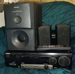 Philips Fr 965 Digital Audio/video 5.1 Ch 260 Watt Surround Sound Receiver Works. Fixed Price $135.00.