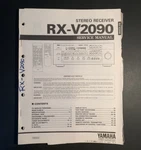 Yamaha RX-V2090 Stereo Receiver Original Service Manual. Fixed Price $12.99.