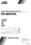 Jvc RX-5032VSL Receiver Owners Instruction Manual Reprint. Fixed Price $22.24.