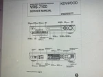 Kenwood VRS-7100 Service Manual Digital. Fixed Price $5.99.