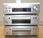 Vintage Denon DRA-F101, DCD-F101 And DRR-F101 For Parts Repair. Fixed Price $63.99.
