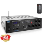 Pyle 500W Pa Amplifier PMSA126BU - 70V/100V, Mic, Usb MP3, Fm Radio. Fixed Price $129.99.