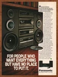 1989 Panasonic SC-CH9 Tape/cd Player Print Ad/poster Retro Audio Stereo Art 80S. Fixed Price $14.99.