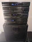 Rare Sony HCD-541 Compact Disc Deck Receiver Cd/am/fm/cassette/video W/ Cabinet. Fixed Price $150.00.