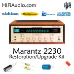 Marantz 2230 Receiver Rebuild Restoration Recap Kit Filter Capacitor Upgrade. Fixed Price $175.00.