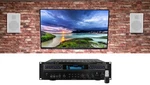 Technical Pro RX113 1500W Home Theater Amplifier RECEIVER+5.25" White Speakers. Fixed Price $224.90.