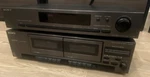 Sony TC-W421 Dolby Nr Stereo Dual Cassette Deck & ST-JX421 Fm Tuner. Fixed Price $148.99.