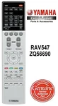 New Genuine Yamaha Receiver Remote Control RAV547 ZQ566900 Fits RX-S601 RXS601D. Fixed Price $23.88.
