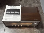 Vintage 1980'S Technics SA-202 Solid State Am/fm Stereo Receiver Operating. Fixed Price $179.95.