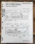 Kenwood KR-V7080 KR-V8080 Receiver Service Manual *original*. Fixed Price $19.97.