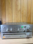 Yamaha A-5 Integrated Amplifier T-5 Tuner Tested Working Vintage Japan. Fixed Price $290.00.