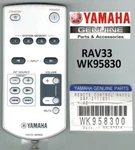 New Genuine Yamaha RAV33 WK95830 Receiver Remote Control Fits RX-Z11 DSP-Z11. Fixed Price $17.88.