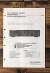 Harmon Kardon Receiver Service Manual *original*. Fixed Price $24.97.