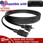 6.6FT Ac Power Cord For Denon AVR-X6300H AVR-X6400H 11.2 Channel Receiver. Fixed Price $9.78.