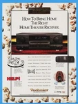 1994 Technics Home Theater Receiver SA-GX770 Dolby Pro Logic Magazine Print Ad. Fixed Price $10.99.