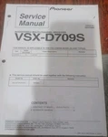Pioneer VSX-D709S Audio/video Stereo Receiver Original Service Repair Manual. Fixed Price $11.50.