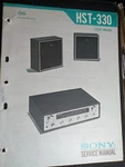 Sony HST-330 Stereo System Service Manual Original. Fixed Price $29.99.