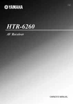 Yamaha HTR-6260 Av Receiver Owners Manual. Fixed Price $22.24.