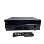 Yamaha RX-V485 5.1-CHANNEL Receiver Wifi Bluetooth Hdmi With Remote Bundle. Fixed Price $179.99.