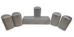 6 Sony Home Theater 110 Watt Speakers. SS-V345 & SS-CN345. With Mounts. Fixed Price $85.00.
