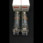 Nos Nib Matched Pair Rca 6CA4 EZ81 Vintage Audio Vacuum Tubes Rectifier 9.9618. Fixed Price $59.95.