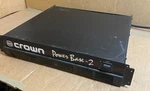 Crown: Power Base - PB2 Channel Pro Audio Amplifier 400 Watts Free Shipping. Fixed Price $234.50.