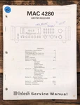 Mcintosh Mac 4280 Receiver Service Manual *original*. Fixed Price $34.97.
