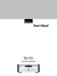 Rotel RSX-1055 Surround Receiver Owners Manual. Fixed Price $22.24.