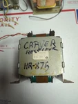 Carver HR-875 Receiver 2 Ch. Home Audio. Fixed Price $30.00.