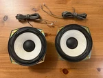 Sony HCD-HP7 Woofer Speakers 6 Ohms Silver (pair)-parts 1-825-517-11. Fixed Price $39.99.