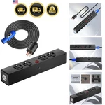 Power Connector Box With 4 Edison Outlets For Dj Lighting Sound Systems. Fixed Price $105.38.
