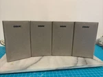 Sony SS-MSP75 SS-CNP75 Surround Sound Set Of 4, With Mounting Brackets Attached. Fixed Price $19.00.