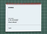 Yamaha CX-A5100 Owners Manual User Guide Instructions 187 Pages Usa Made. Fixed Price $26.95.