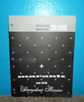 Marantz SR1100 Stereophonic Receiver Service Manual Oem Excellent Condition. Fixed Price $11.95.