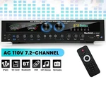 Starklok 7.2 Channel Surround Stereo Receiver Bluetooth Audio Power Amplifiers. Fixed Price $48.97.