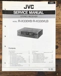 Jvc R-X330V Lb Receiver Service Manual *original*. Fixed Price $24.97.