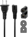 Power Cord For Panasonic Home Theather Dvd Cd SA-HE9 SA-HE70 SA-HE75 SA-HE200K. Fixed Price $6.99.