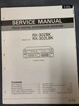 Jvc RX-302BK & RX-302LBK Service Manual Original W/schematics, Parts, Etc. Fixed Price $14.97.