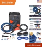 Durable 8 Awg Car Audio Kit With Remote Turn-on & Flexible Wiring Options. Fixed Price $43.69.