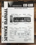 Kenwood KVR-A90R Receiver Service Manual *original*. Fixed Price $19.97.