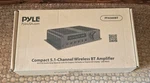 Pyle Compact 5.1-CHANNEL Bluetooth Amplifier-built-in Wireless Music Streaming. Fixed Price $88.02.