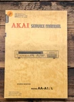 Akai AA-A1 Receiver Service Manual *original*. Fixed Price $19.97.