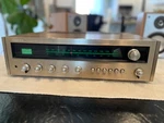 Vintage 1973 Onkyo TX-555 Receiver Champagne Gold And Walnut Veneer Collectible. Fixed Price $500.00.