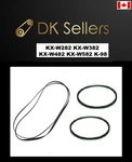 Belts For Yamaha KX-W282 KX-W382 KX-W482 KX-W582 K-98 Cassette Tape Deck. Fixed Price $10.97.