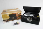Victrola VTA-270B-ESP Bluetooth Audio System Gold/brown/black. Fixed Price $69.99.