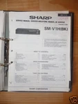 Service Manual Sharp SM-V1H Amplifier, Original. Fixed Price $13.04.