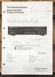 Harman Kardon HK3350 HK-3350 Receiver Service Manual *original*. Fixed Price $19.97.
