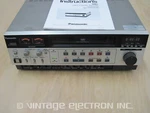 Panasonic: AG-6300 Video Cassette Recorder W/manual Pro Audio Vcr Vhs. Fixed Price $149.95.