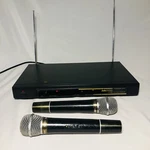 Audiostream AS-890 Wireless Karaoke Dual Channel Receiver Pro Series With Mics. Fixed Price $50.00.